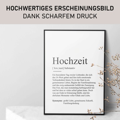 Poster HOCHZEITDefinition - 5