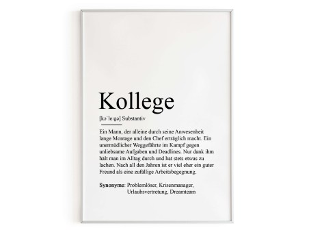 Poster KOLLEGE Definition - 3