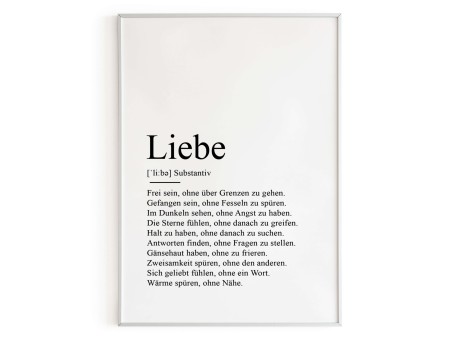 Poster LIEBE Definition - 3