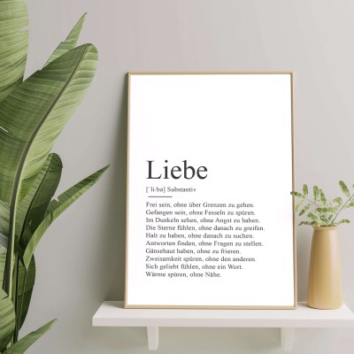 Poster LIEBE Definition - 1