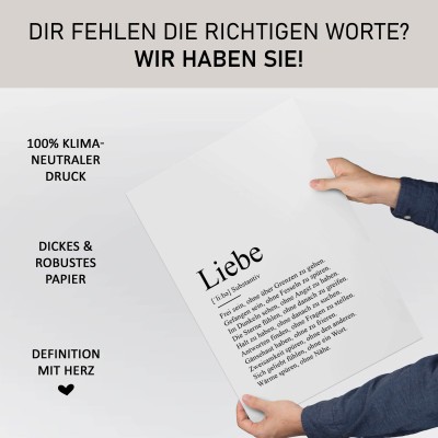 Poster LIEBE Definition - 4