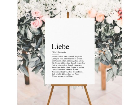 Poster LIEBE Definition - 2