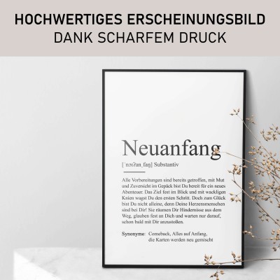 Poster NEUANFANG Definition - 5