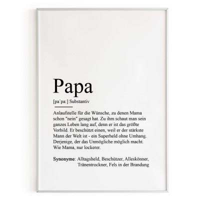 Poster PAPA Definition - 3