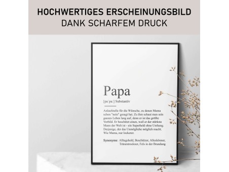 Poster PAPA Definition - 5
