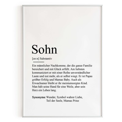 Poster SOHN Definition - 2