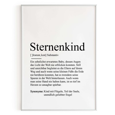 Poster STERNENKIND Definition - 2