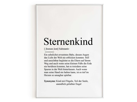 Poster STERNENKIND Definition - 2