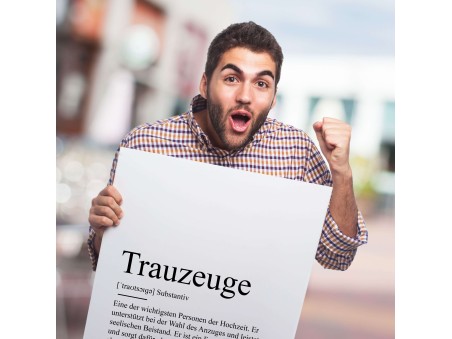 Poster TRAUZEUGE Definition - 2