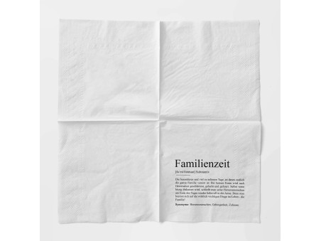 Serviette FAMILIENZEIT Definition - 2