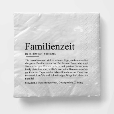 Serviette FAMILIENZEIT Definition - 3