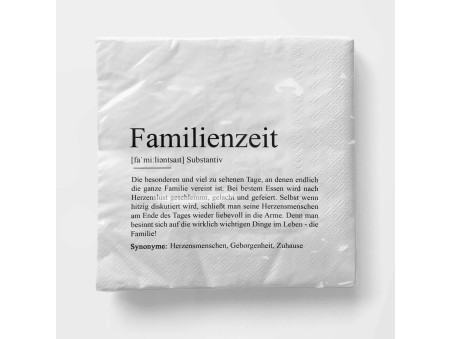 Serviette FAMILIENZEIT Definition - 3