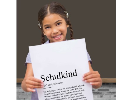 Poster SCHULKIND Definition - 2